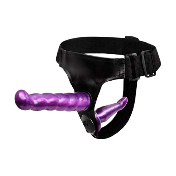 ARNÉS FEMALE ULTRA DOBLE MORADO - 18 CM / 11 CM