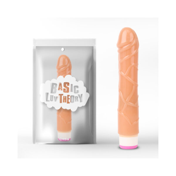 VIBRADOR BASIC PULSATOR FLESH - 22 CM